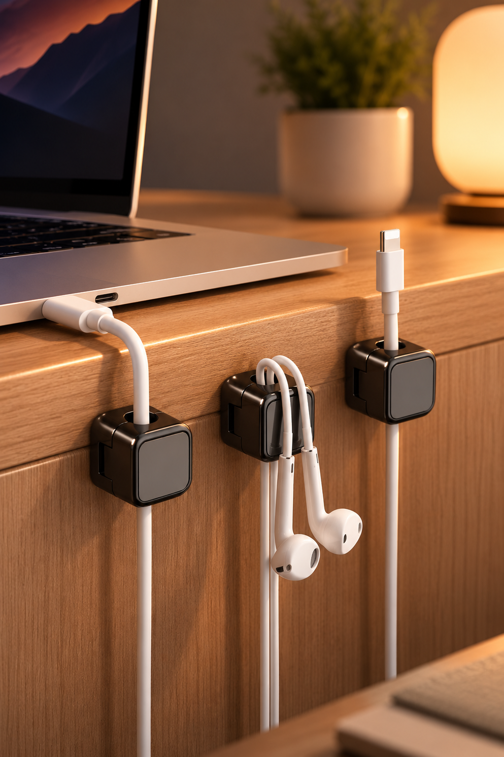 Magnetic Cable Organizer – Tangle-Free Cable Management